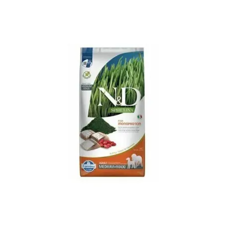 Farmina N&D pes SPIRULINA (GF) dospělý střední & maxi sleď 7 kg