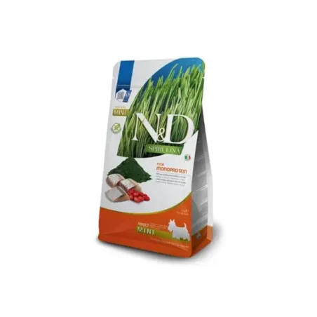 Farmina N&D pes SPIRULINA (GF) dospělý mini sleď 2 kg