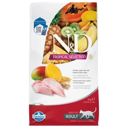 Farmina N&D cat TROPICAL SELECTION (AG) adult, kuře 300 g