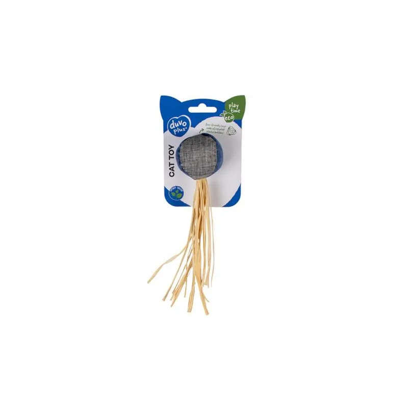 Hračka DUVO+ Eco navy míček s catnipem pro kočku, 4,5x4,5x20 cm