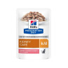 HILLS Diet Feline k/d KAPSIČKA Losos NOVINKA 12x85 g