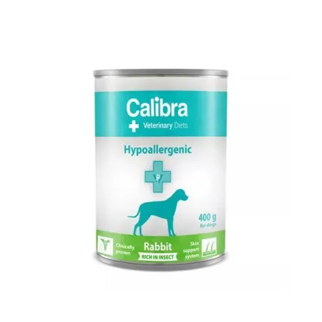 Calibra VD Dog Hypoallergenic Králík&Insect konzerva 6 x 400 g