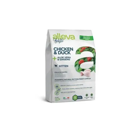 Alleva HOLISTIC kočka kotě kuře & kachna & aloe vera & ženšen 5 kg