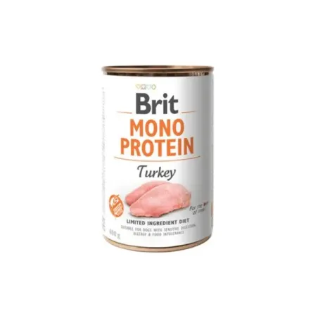 Brit Mono Protein Krůtí 6 x 400 g konzerva