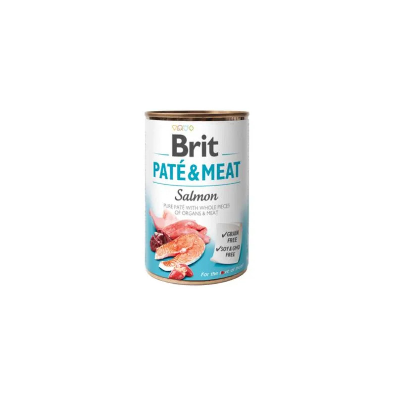 Brit Paté & Meat Losos 6 x 800 g konzerva