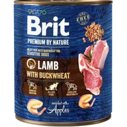 Brit Premium by Nature dog Lamb with Buckwheat 6 x 800 g konzerva