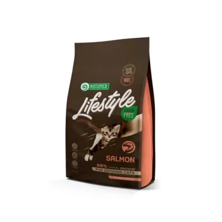 Natures P Lifestyle kočka kotě losos 1,5 kg