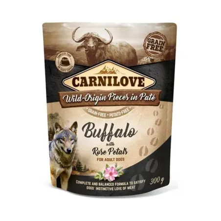 Carnilove dog Kapsička Paté Buffalo s růžovými okvětními lístky 12 x 300 g