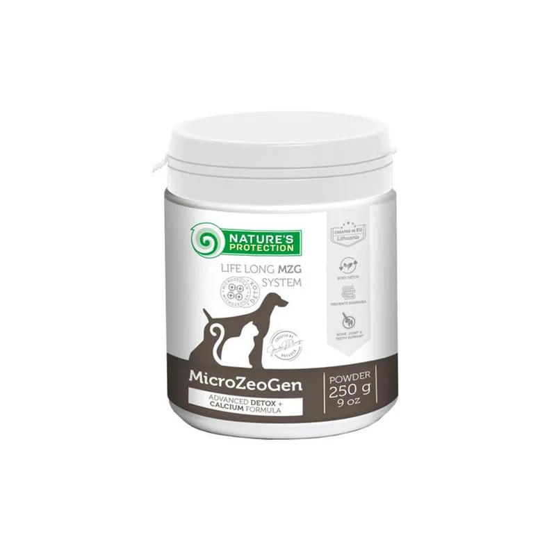 Natures P MicroZeoGen pes & kočka vápník 250 g