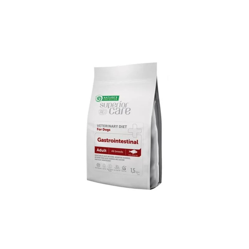 Natures P Superior care VET gastrointestinal pro psy dospělé dietetické všechny plemena bílá ryba 1,5 kg