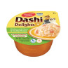 Inaba Dashi Delights kočka Kura s tuňákem a hřebenatkou 6 x 70 g vanička