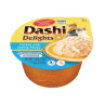Inaba Dashi Delights kočka Kura s hřebenatkou 6 x 70 g vanička