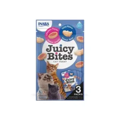 Pamlsek Inaba Juicy Bites cat Tuňák & Kuře 3 x 11,30 g