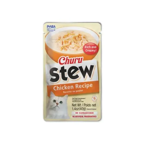 Inaba CIAO Stew Cat Kapsička Kuře 12 x 40 g