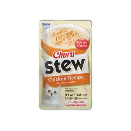 Inaba CIAO Stew Cat Kapsička Kuře 12 x 40 g
