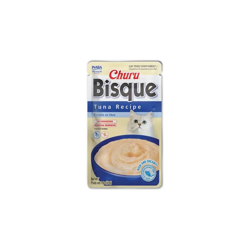 Inaba CIAO Bisque Kočičí kapsička Tuňák 12 x 40 g