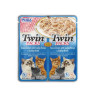 Inaba Twin Packs Cat Kapsička Tuňák & Kuře s hřebenatkou 12 x 80 g