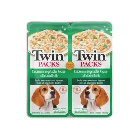 Inaba Twin Packs Dog kapsička Kuře se zeleninou 12 x 80 g