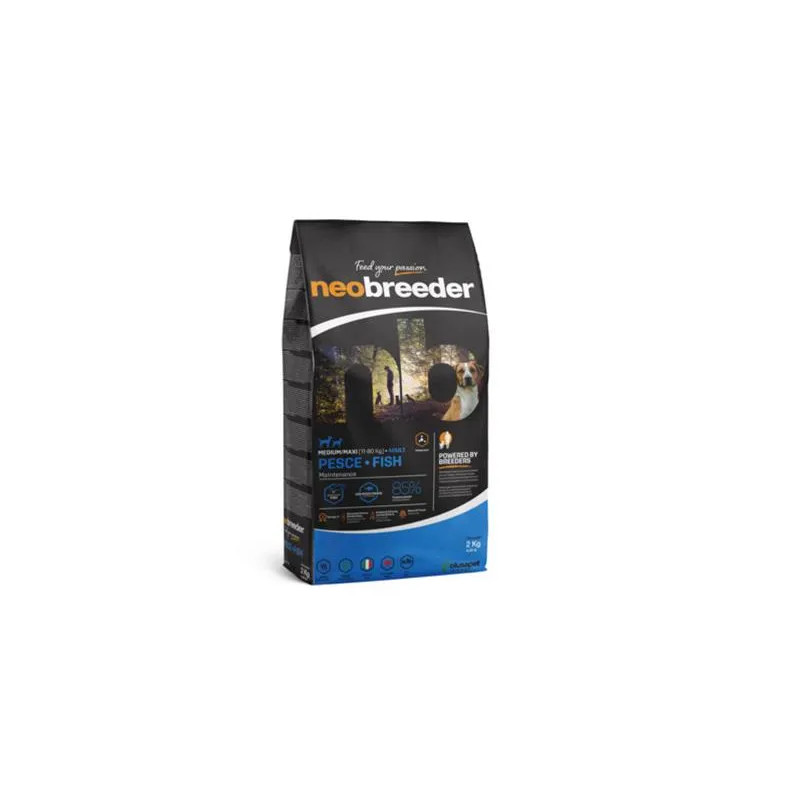 Alleva NEO BREEDER pes dospělý střední & maxi ryba 2 kg