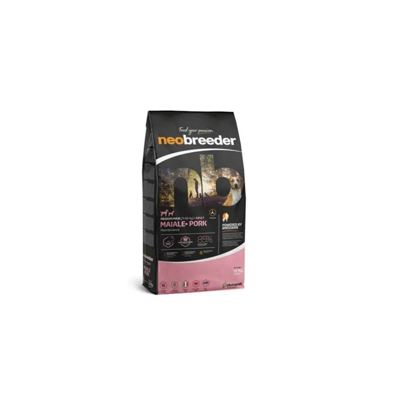 Alleva NEO BREEDER pes dospělý střední & maxi vepřové 12 kg