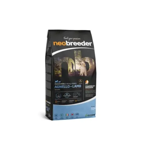 Alleva NEO BREEDER pes štěně střední & maxi jehně 12 kg