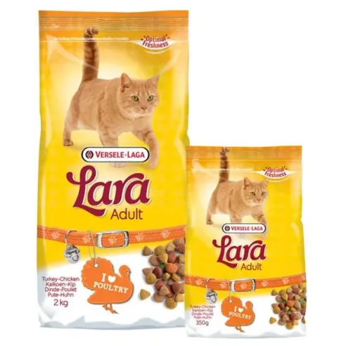 VL Lara Premium Cat Adult Turkey & Chicken - krůtí a kuřecí 1,8 kg+200 g PROMO