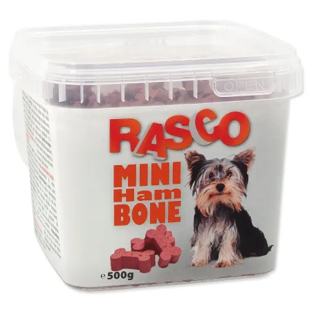 Pochoutka Rasco mini kost šunková 2cm 500g