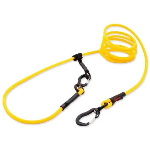 Vodítko Tamer Lano Easylong Twist Mini žluté 2m