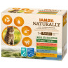 Iams Naturally Cat Land & Sea kolekce 12 x 85 g
