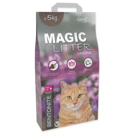 Podestýlka Magic Litter Bentonit Original Flowers 5kg