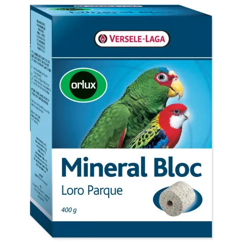 Versele-Laga minerální blok Lore Parque lisovaný grit s korály pro velké papoušky 400g