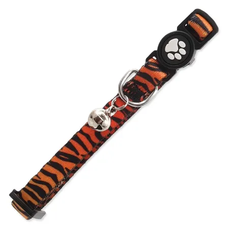 Obojek Active Cat nylon XS tiger 1x19-31cm