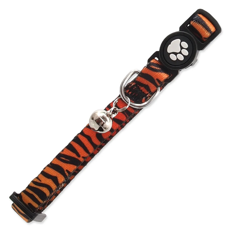 Obojek Active Cat nylon XS tiger 1x19-31cm