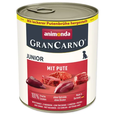 Animonda Gran Carno Junior hovězí & krůtí srdce 800 g