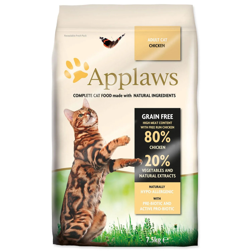 Krmivo Applaws Dry Cat Chicken 7,5 kg