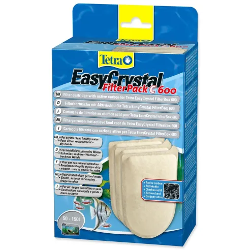 Náplň Tetra Easy Crystal aktivní uhlí 600