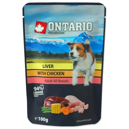 Kapsička Ontario pečeně s kuřecím ve vývaru 100g