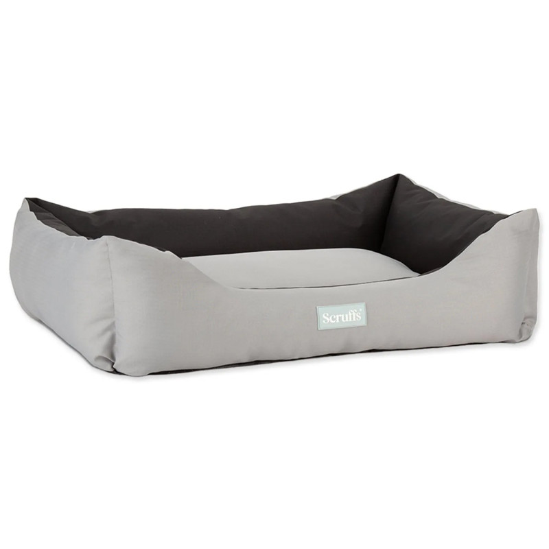 Pelíšek Scruffs Expedition Box Bed Storm Grey XL 90x70cm