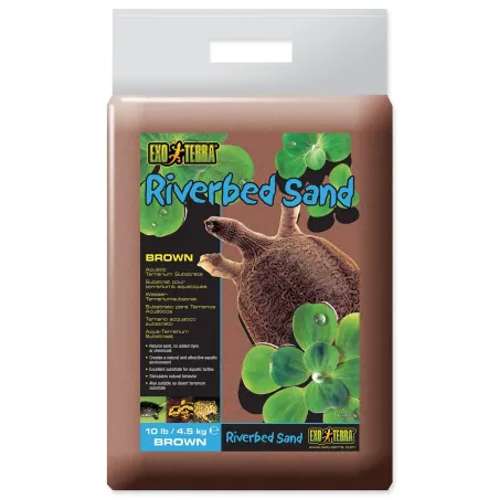 Piesok Exo Terra riečny jantárový Exo Terra 4,5kg
