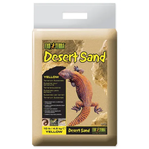 Exo Terra pouštní písek žlutý 4,5 kg