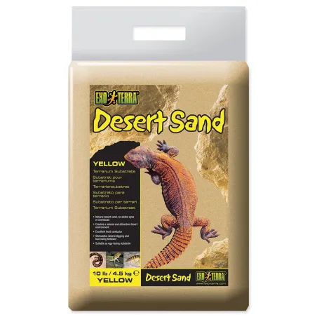 Exo Terra pouštní písek žlutý 4,5 kg