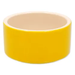 Miska Small Animals keramická pre králiky žltá 10x5cm