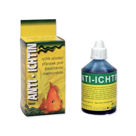 Přípravek HU-BEN Anti-Ichtin Přípravek proti krupičce 50ml