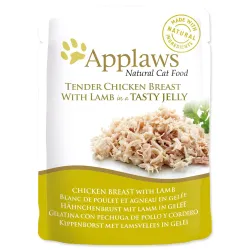 Kapsička Applaws Cat kura s jahňacím v želé 70g