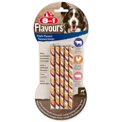 8in1 Triple Flavour Doplňkové krmivo pro psy 70 g