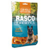 Pochoutka Rasco Premium treska obalená kuřecím masem, rolky 80g