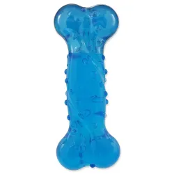 Hračka Dog Fantasy STRONG kosť s vôňou slaniny modrá 15cm