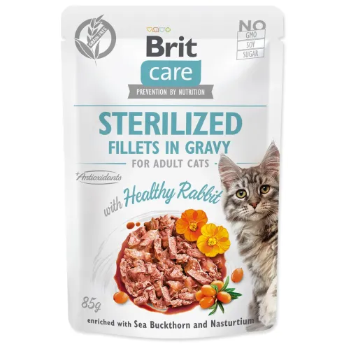Brit Care cat Sterilised HEALTHY rabbit 85 g