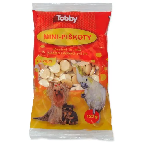 Tobby mini sušenky 120g