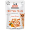 Brit Care Cat Fillets in Gravy Choice Chicken 85 g